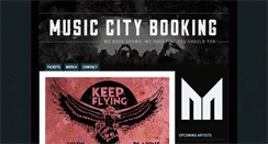 Desktop Screenshot of musiccitybooking.com